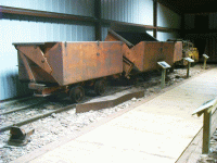 Mine Carts, Automatic Dump, Iron Mountain, MI
